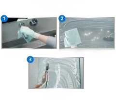 Влажные салфетки Sleepy Easy Clean с активной пеной для уборки ванной комнаты, 30 шт