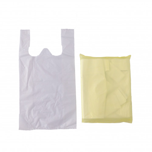 Пакет пищевой майка из полиэтилена 30*55 по 100 штук в упаковке
