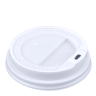Крышка для бумажных стаканов 250 мл M-76 белая