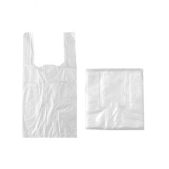 Пакет фасовочный пищевой из полиэтилена майка 24×43 по 100 штук в пачке