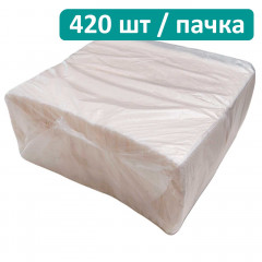 Салфетка барная из целлюлозы, 420 штук в пачке