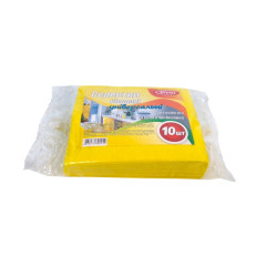 Салфетка вискозная по 10 штук в пачке