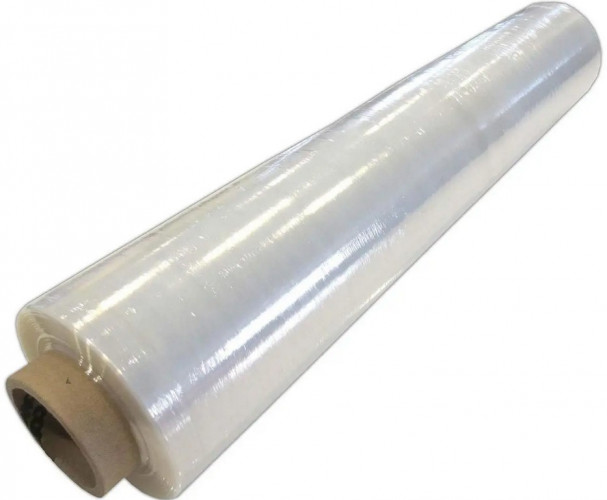 Прозрачная паллетная стрейч-пленка 1,8 кг, 17 мкм, ширина 50 см