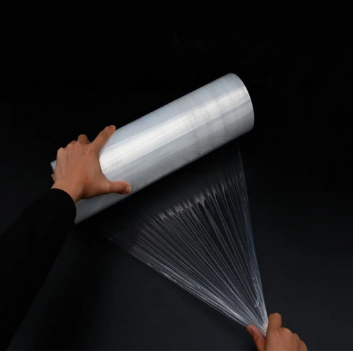 Прозора палетна стрейч-плівка 2,2 кг, 17 мкм, ширина 50 см