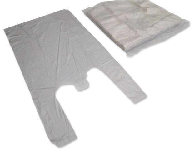 Пакет фасовочный пищевой из полиэтилена майка 16x30 см по 100 штук в пачке