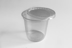 Одноразовая пластиковая столовая-посуда (прибор)  - Стакан-банка 95090, 360 мл