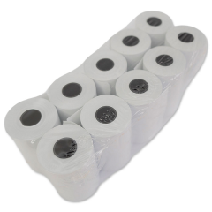 Кассовая лента 57мм на 40м, бумага для чеков, 10 штук в пачке