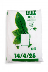 Пакет фасовочный пищевой из полиэтилена "ECO", размер 14/4x26 см, 1000 штук в пачке