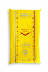 Пакет фасовочный пищевой из полиэтилена BOSS 9 серебро, размер 18/4x35, 650 штук в пачке