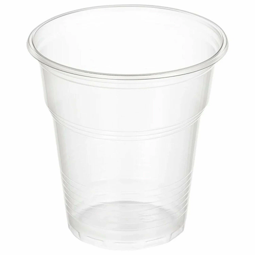 Стакан одноразовий, пластиковий, прозорий 300 мл