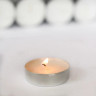 Парафінова столова свічка "таблетка" (Tealight), розмір - висота 1,35 см, діаметр - 3,9 см